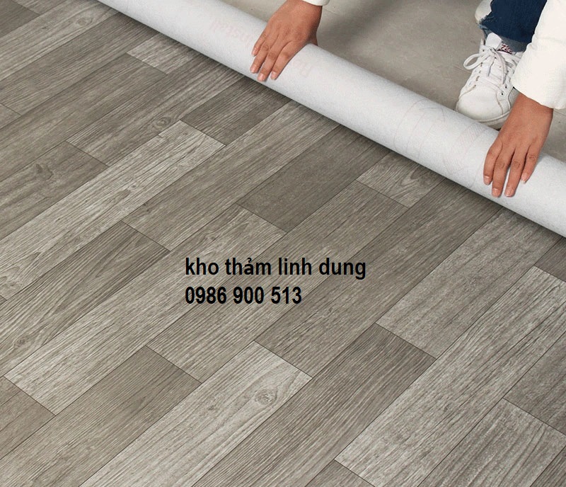 Các bước tiến hành trải thảm nhựa simili