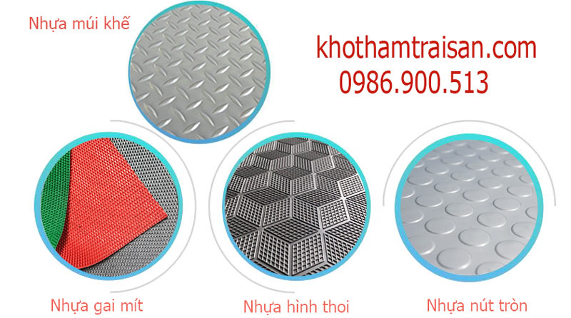 Mẫu thảm nhựa trải cầu thang