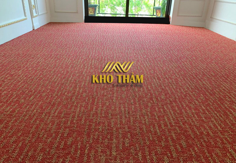 Thảm Trải Sàn PRG05 Màu Đỏ