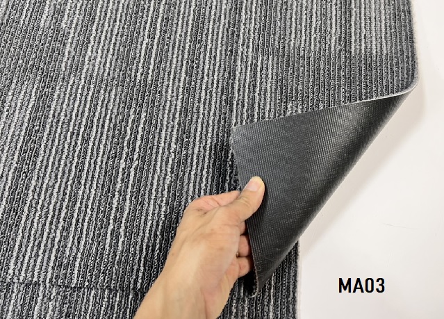 Thảm văn phòng MA03 Manchester màu ghi