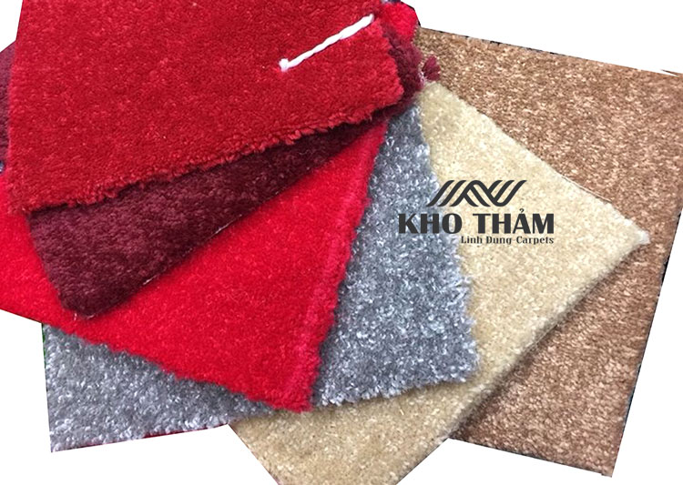 Thảm xù mặt cắt trải hội trường