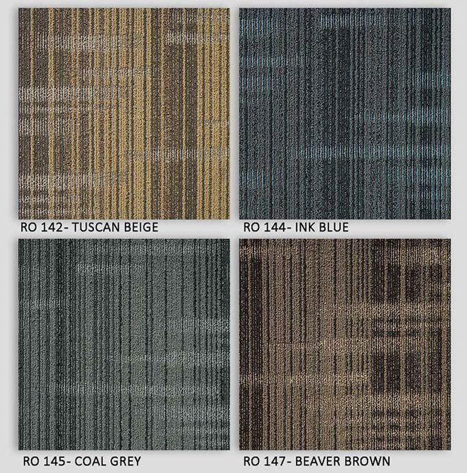 Bảng màu thảm radisson indonesia