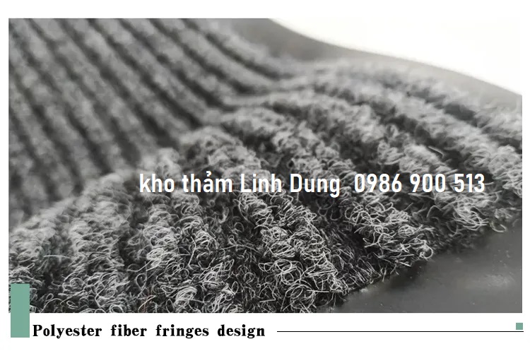 Chất liệu sợi thảm tổng hợp của thảm lau chân