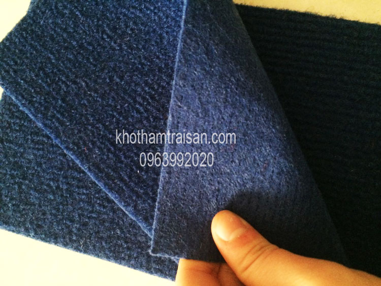 Nỉ đen giá rẻ trải sự kiện hội chợ