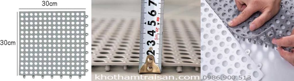 Tấm vỉ nhựa nhà vệ sinh