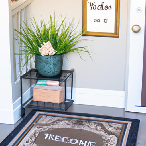 Thảm chùi chân phù hợp với không gian sử dụng