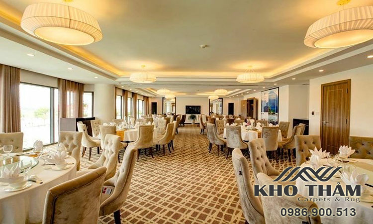 Thảm hội trường hoa văn đẹp