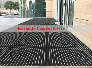 Thảm lau chân thanh nhôm âm sàn