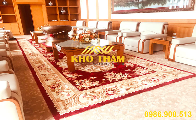 Thảm len trải phòng khánh tiết