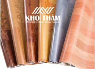 Thảm nhựa simili dạng cuộn trải sàn pvc floor vinyl