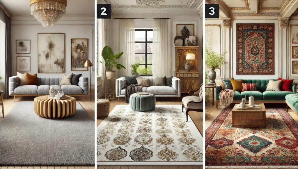 Thảm ph&ograve;ng kh&aacute;ch