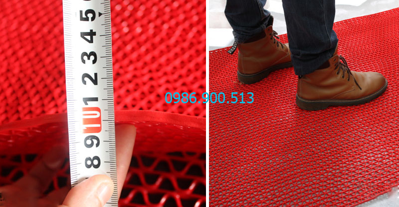 Thảm nhựa lưới trải nhà bếp