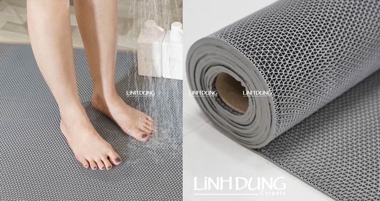Thảm Nhựa Trải Nhà Vệ Sinh Chống Trơn