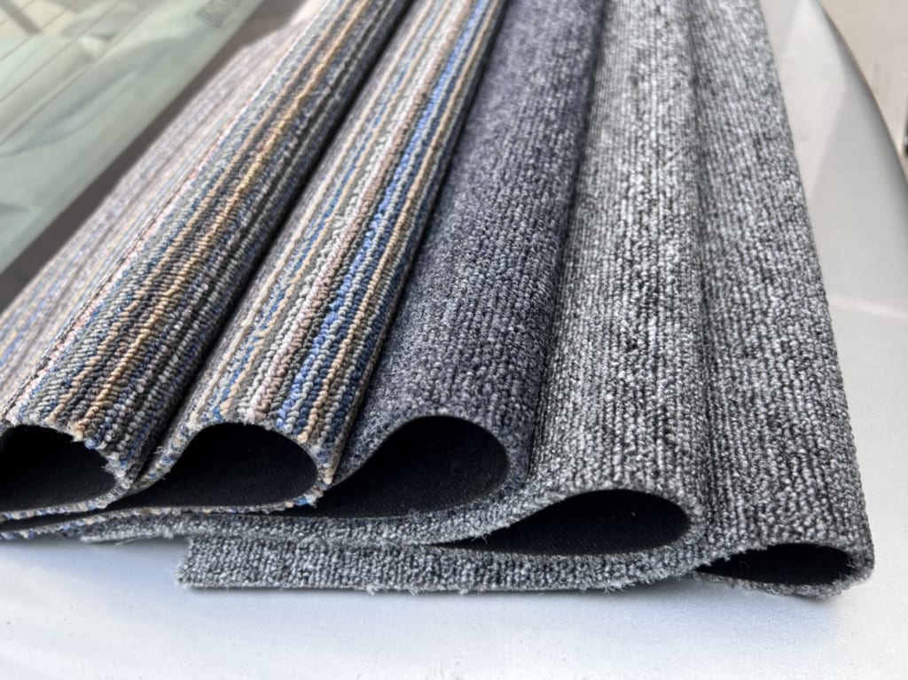 Thảm tấm văn phòng một màu Rita